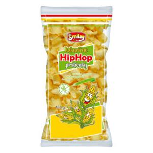 HIP HOP kukuřičné PRSTÝNKY, bezgl. výr. 100g