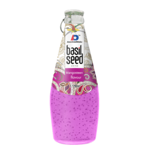 Basil Seed Drink s příchutí mangostan 290 ml