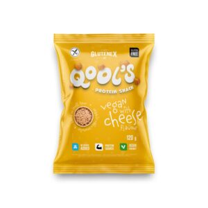 QOOL’S Protein Snack – Vegan with Cheese Flavour (120 g)